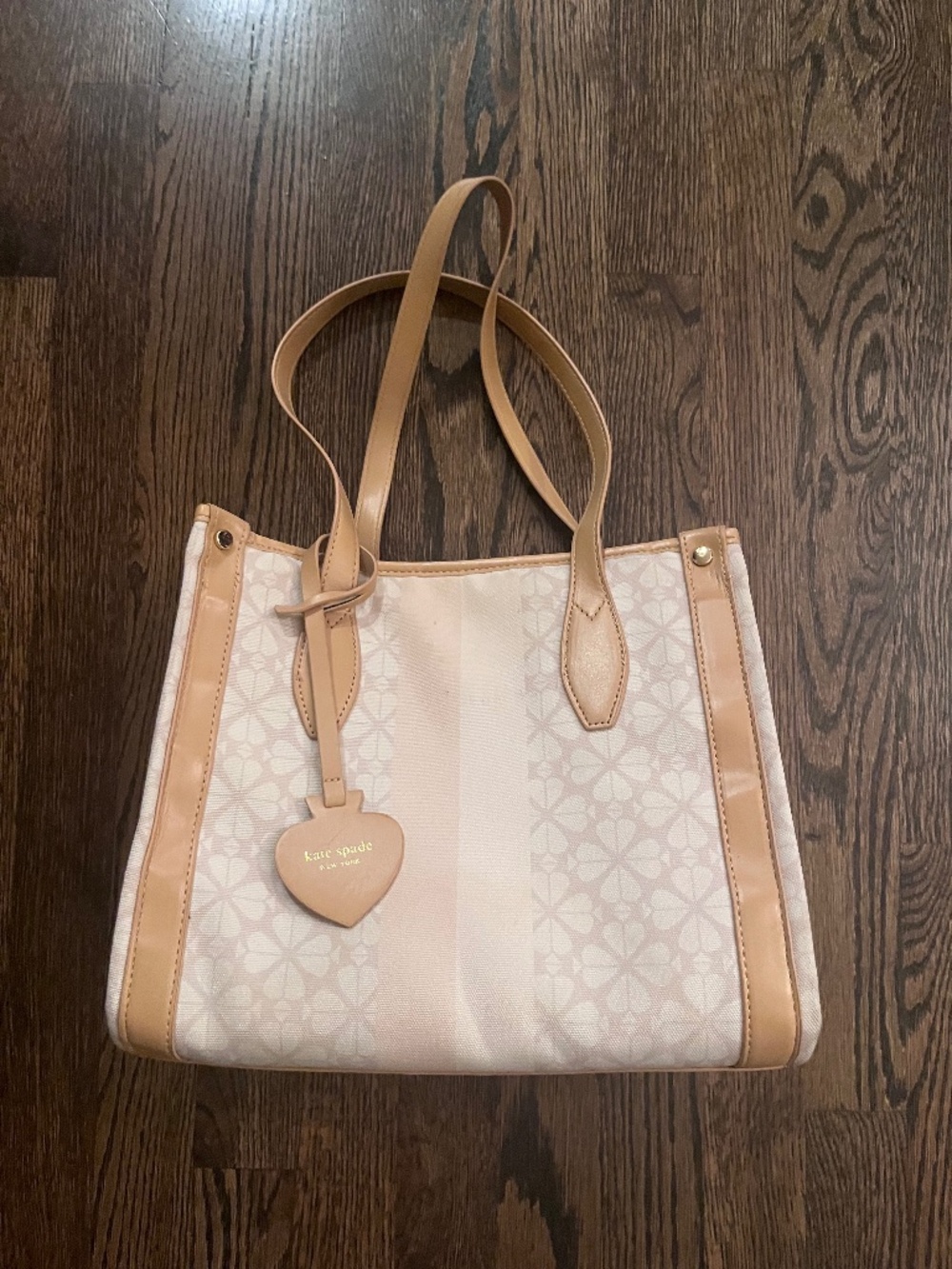 Kate Spade Market Medium Spade Flower Jacquard Tote - Natural Multi